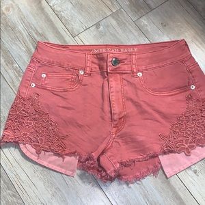 Red shorts